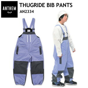  23-24 ANTHEM THUGRIDE BIB PANTS LILAC STEEL GRAY AN2334 AZ Xm{EFA X|[cMIX CgEFA jZbNX rupc I[o[I[ {Ki