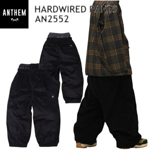 25-26 ANTHEM HARDWIRED PANTS J[:CORDUROY BLACK AN2552 AZ Xm{EFA jZbNX pc Xm[{[h I[o[TCY PNT {Ki