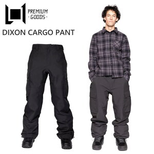 ◎ 24-25 L1 DIXON CARGO PANT カラー:BLACK メンズ スノボウェア エルワン スノーボード カーゴパンツ PNT 型落ち 旧モデル 日本正規品 2024-2025