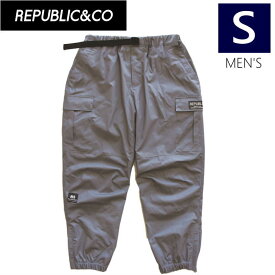 【即納】 ○ REPUBLIC 7TH CHAMBER CARGO PANT 7c Gray Sサイズ リパブリック チャンバーズカーゴ アウターウェア パンツ PNT メンズ スノーボード スキー 22-23 日本正規品