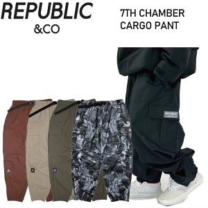  24-25 REPUBLIC 7TH CHAMBER CARGO PANT pubN Xm{EFA Y Xm[{[h `o[J[Spc PNT 2024-2025 ^ f {Ki