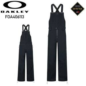 ◎ 24-25 OAKLEY UNBOUND GORE-TEX SHELL BIB PNT カラー:BLACKOUT オークリー オークレー スノーボード スノボウェア ゴアテックス メンズ ビブパンツ オーバーオール PANT 2024-2025 型落ち 旧モデル 日本正規