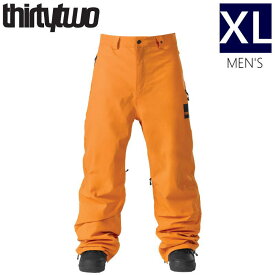 ● THIRTYTWO GATEWAY PNT カラー:ORANGE XLサイズ サーティーツー スノボウェア スノーボード パンツ メンズ 23-24 日本正規品