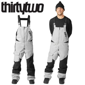 THIRTYTWO DEEP CREEK BIB PNT J[:GREY BLACK 23-24 T[eBc[ pc PANT Y Xm[{[h XL[ Xm{EFA rupc ^ {Ki 