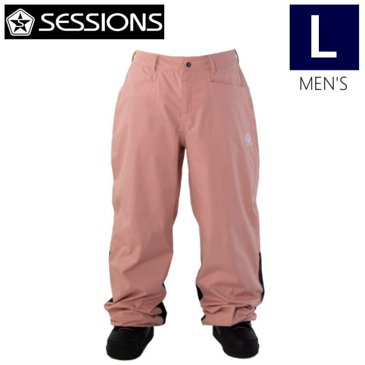 楽天市場】○ SESSIONS BRACKET JOGGER PANT PINK Lｻｲｽﾞ セッションズ 
