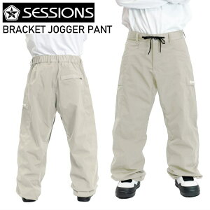  SESSIONS BRACKET JOGGER PANT SAND BEIGE ZbVY Xm{EFA Xm[{[h WK[pc Y 24-25 ^ f {Ki 2024-2025