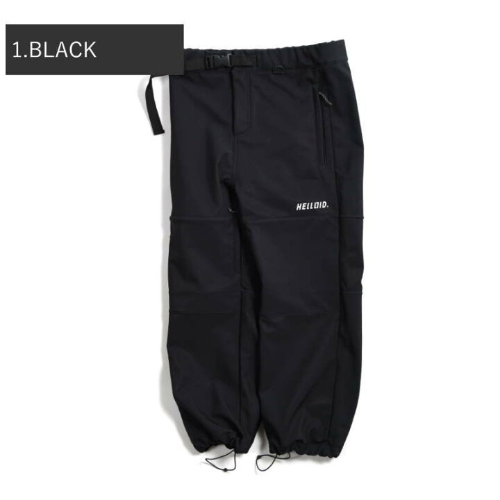 楽天市場】○ HELLOID 23HEL-14 SOFTSHELL PANTS ヘルロイド スノボ 