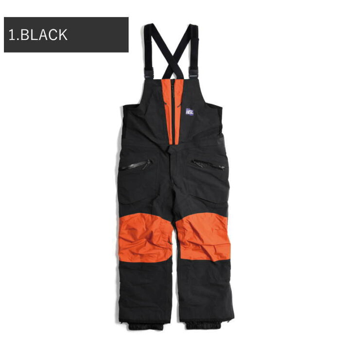 楽天市場】○ HELLOID 23HEL-75 RIDER BIB PANTS ヘルロイド スノボ 