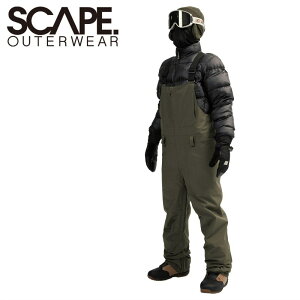 �� 25-26 SCAPE BIB PANT �J���[:DARK KHAKI �G�X�P�[�v �X�m�{�E�F�A �����Y ���f�B�[�X ���j�Z�b�N�X �X�m�[�{�[�h �r�u�p���c PNT �^���� �����f�� ���{���K�i