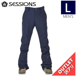 【61%OFF/OUTLET】 SESSIONS HAMMER PNT カラー:MARRINER Lサイズ メンズ スノーボード スキー ウェア パンツ PANT アウトレット