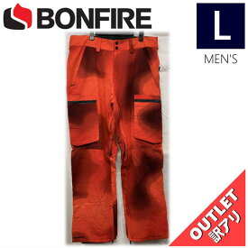 【OUTLET】 BONFIRE TORCH 2L STRETCH PNT カラー:LAVA Lサイズ メンズ スノーボード スキー パンツ PANT アウトレット