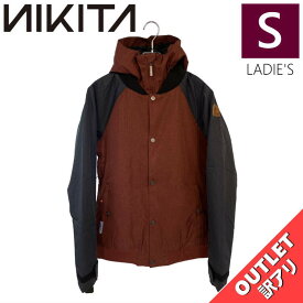 【OUTLET】 NIKITA SPRUCE JKT BRANDYWINE BLACK Sサイズ ニキータ スプルース ジャケット JACKET スノボウェア レディース スノーボード スキー ハイスペック シンプルスタイル 型落ち アウトレット 日本正規品