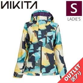 【OUTLET】 NIKITA HOLLYHOCK STRETCH JKT MOUNTAIN CAMO Sサイズ ニキータ ホーリーホック ストレッチ ジャケット JACKET スノボウェア レディース スノーボード スキー ハイスペック 型落ち アウトレット 日本正規品