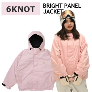  25-26 6KNOT BRIGHT PANEL JACKET J[:BRIGHT PINK 6K2503 VbNXmbg Xm{EFA fB[X E[}Y WPbg Xm[{[h I[o[TCY JKT {Ki