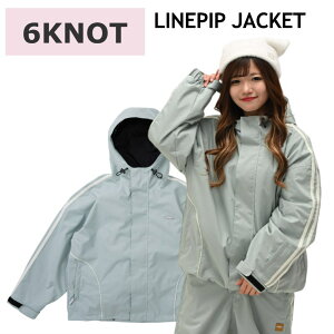 25-26 6KNOT LINEPIP JACKET J[:ICE MINT 6K2510 VbNXmbg Xm{EFA fB[X E[}Y WPbg Xm[{[h I[o[TCY JKT {Ki