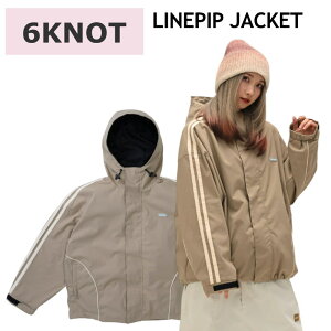  25-26 6KNOT LINEPIP JACKET J[:SAND KHAKI 6K2510 VbNXmbg Xm{EFA fB[X E[}Y WPbg Xm[{[h I[o[TCY JKT {Ki