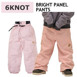  25-26 6KNOT BRIGHT PANEL PANTS J[:BRIGHT PINK 6K2504 VbNXmbg Xm{EFA fB[X E[}Y pc Xm[{[h I[o[TCY PNT {Ki