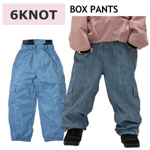  25-26 6KNOT BOX PANTS J[:STONE WASH 6K2506 VbNXmbg Xm{EFA fB[X E[}Y pc Xm[{[h I[o[TCY PNT {Ki