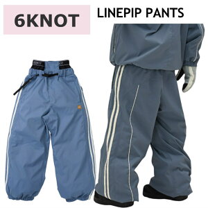  25-26 6KNOT LINEPIP PANTS J[:BLUE CHARCOAL 6K2511 VbNXmbg Xm{EFA fB[X E[}Y pc Xm[{[h I[o[TCY PNT {Ki