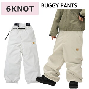  25-26 6KNOT BUGGY PANTS 6K2513 VbNXmbg Xm{EFA fB[X E[}Y pc Xm[{[h I[o[TCY PNT {Ki
