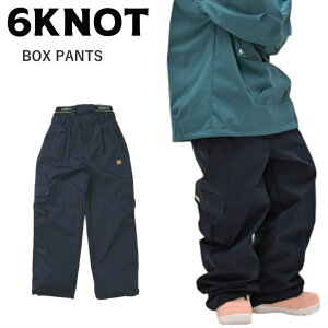  24-25 6KNOT BOX PNT J[:DARK NAVY 6K2406 VbNXmbg Xm[{[h Xm{EFA fB[X I[o[TCY pc PANTS CgEFA 2024-2025 {Ki