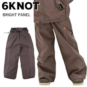  24-25 6KNOT BRIGHT PANEL PNT J[:ROSY BROWN 6K2404 VbNXmbg Xm[{[h Xm{EFA fB[X I[o[TCY pc PANTS CgEFA 2024-2025 {Ki