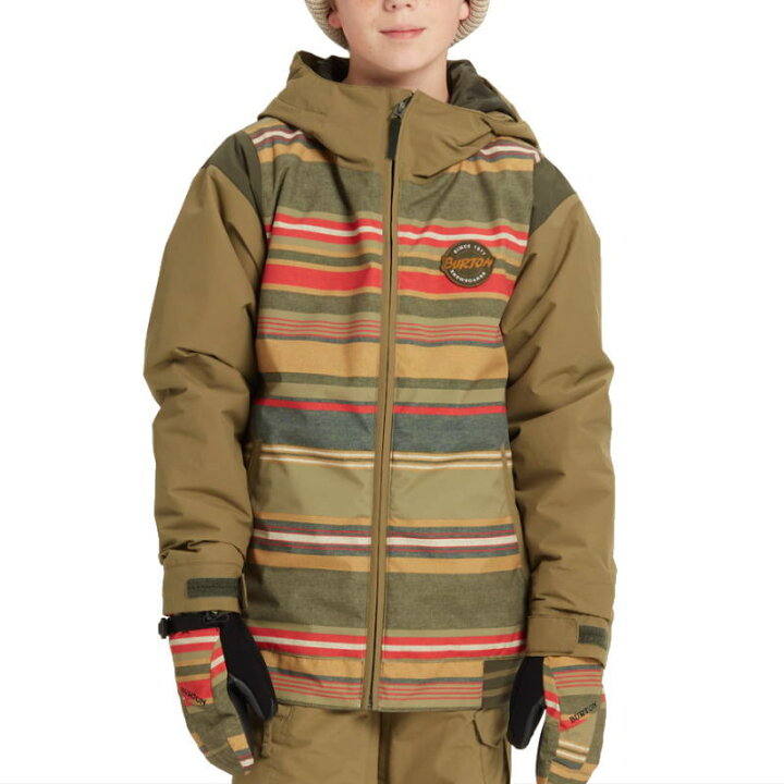 楽天市場 Xlサイズ Burton Gameday Jkt カラー Gratz Stripe バートン キッズ ジュニア スノーボードウェア スキー ゲームデイジャケット 日本正規品 Snowboard Ski オフワン国道16号