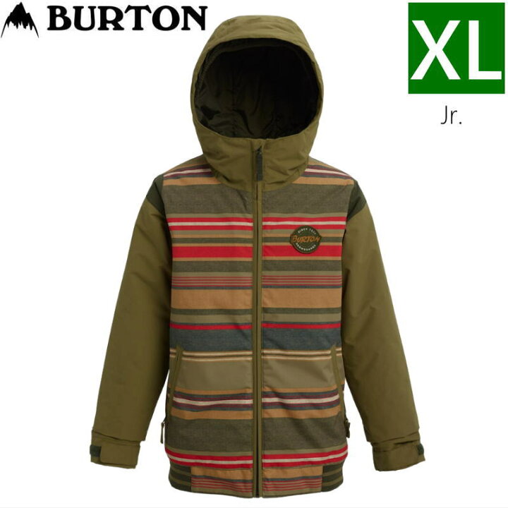 楽天市場 Xlサイズ Burton Gameday Jkt カラー Gratz Stripe バートン キッズ ジュニア スノーボードウェア スキー ゲームデイジャケット 日本正規品 Snowboard Ski オフワン国道16号