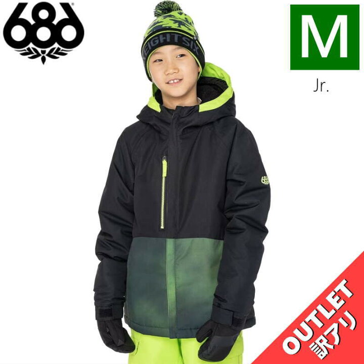楽天市場】【OUTLET】 ○ 686 BOYS STATIC INSULATED JKT BLACK CLRBLK 