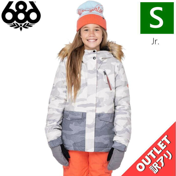 楽天市場】【OUTLET】 ○ 686 GIRLS CEREMONY INSULATED JKT WHITE 