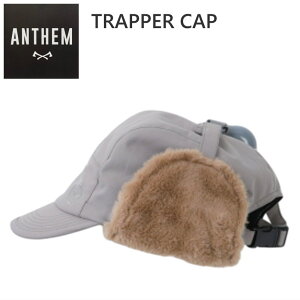 26 ANTHEM TRAPPER CAP J[:SAND KHAKI Lbv Xq Xm[{[h Xm{ XL[ AZ