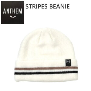 26 ANTHEM STRIPES BEANIE J[:OFF WHITE r[j[ jbgX Lbv Xm[{[h Xm{ XL[ AZ