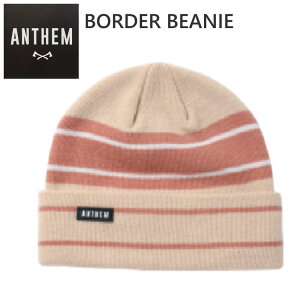 26 ANTHEM BORDER BEANIE J[:COUSCOUS CORAL r[j[ jbgX Lbv Xm[{[h Xm{ XL[ AZ