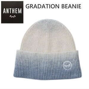 26 ANTHEM GRADATION BEANIE J[:GRAY r[j[ jbgX Lbv Xm[{[h Xm{ XL[