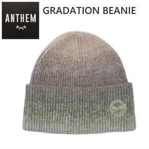 26 ANTHEM GRADATION BEANIE J[:MOSSGREEN r[j[ jbgX Lbv Xm[{[h Xm{ XL[