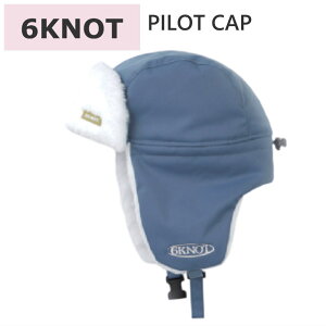 26 6KNOT PILOT CAP J[:BLUE CHARCOAL Lbv Xq Xm[{[h Xm{ XL[