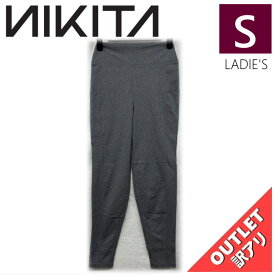 【OUTLET】 NIKITA BASE JUMP SOLID LEGGING CHG Sサイズ ニキータ レディース インナーウェア ファーストレイヤー 型落ち 日本正規品