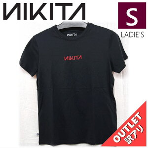 yOUTLETz NIKITA OH SNAP SS TEE BLACK STCY jL[^ fB[X Xm[{[h Ap TVc  ^