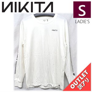 yOUTLETz NIKITA ZOOM LS TEE WHITE STCY jL[^ fB[X TVc  ^