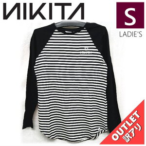 yOUTLETz NIKITA MAYWOOD LS TEE BLACK STCY jL[^ fB[X TVc  ^
