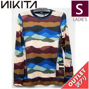 yOUTLETz NIKITA STRAIGHTAWAY LS TEE MOUNTAIN SCAPE STCY fB[X Ci[ t@[XgC[