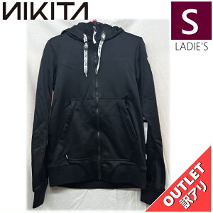 yOUTLETz NIKITA CASE FZ HOODIE J[:BLACK STCY fB[X Xm[{[h XL[  p[J[ t[fB[ AEgbg