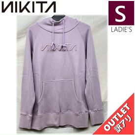 【OUTLET】 NIKITA REYKJAVIK CLASSIC PO HOODIE カラー:FAIR ORCHID Sサイズ レディース スノーボード スキー パーカー トップス