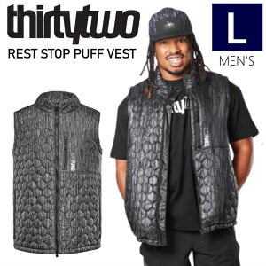  25 THIRTYTWO REST STOP PUFF VEST J[:BLACK CHARCOAL wCh Xm{EFA o[Vu xXg 24-25 ^ f {Ki 2024-2025