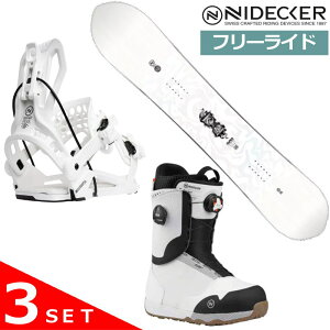 24-25 NIDECKER ALPHA+FLOW FENIX+RIFT AEgbg3_Zbg iCfbJ[ Y Xm[{[h2_Zbg ^ bNX+_O+tT[rX ̂܂܎g