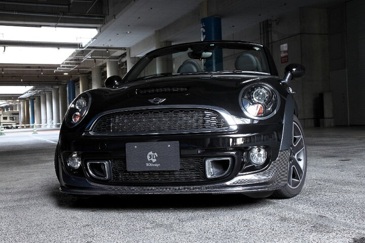 楽天市場】3D DesignMINI R55/R56/R58/R59 クーパーSフロントリップ 