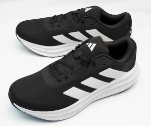 【アディダス30cm】【送料込】ギャラクシー7 ワイド M:黒×白(JR9585 GALAXY 7 WIDE M):ビッグサイズ:大きいサイズ:スニーカー30cm