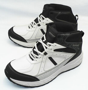 【ダンロップ29cm】【送料込】超幅広6E防水:リファインドU6015WP:黒×白(DU6015):ビッグサイズ:大きいサイズ:スニーカー29cm