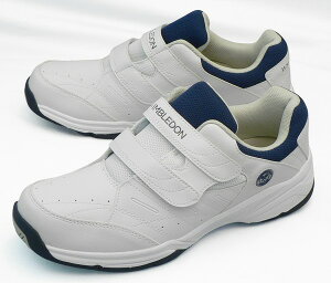 【アサヒシューズ29cm】【送料込】幅広4E:WINBLEDON 053:白×紺(KF74412):ビッグサイズ:大きいサイズ:スニーカー29cm