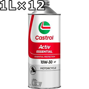 JXg[ ANeBu GbZV 10W-30 MA 1L×12  s Ԏws Castrol Activ Essential